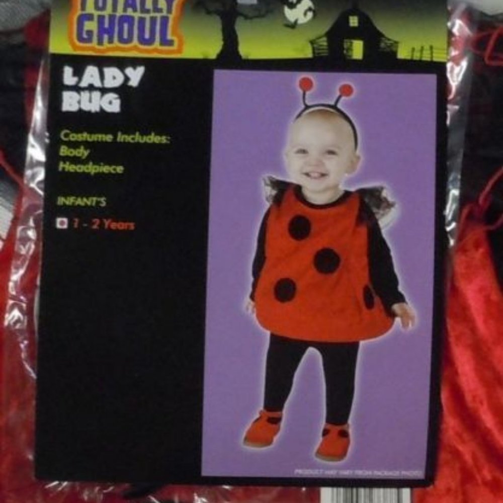 Ladybug Halloween Costume ANTENNA HEADPIECE NOT INCLUDED